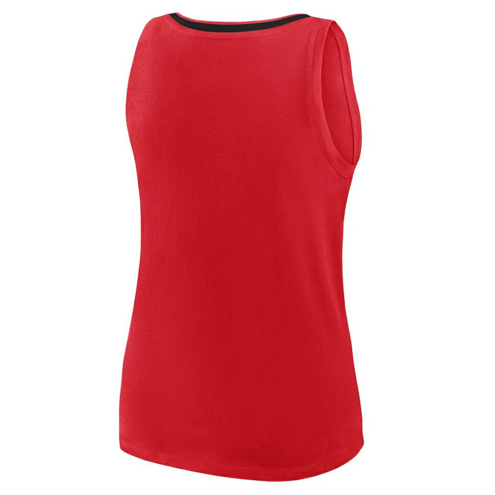 New Jersey Devils Logo Athletic Women's Stellar Win V-Neck Tank Top Sale