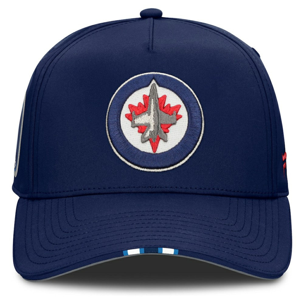 Winnipeg Jets Fanatics 2025 NHL Draft Authentic Pro On-Stage Podium A-Frame Adjustable Hat Sale