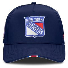 New York Rangers Fanatics 2025 NHL Draft Authentic Pro On-Stage Podium A-Frame Adjustable Hat Outlet