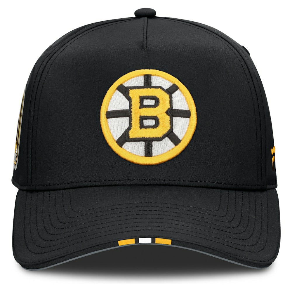 Boston Bruins Fanatics 2025 NHL Draft Authentic Pro On-Stage Podium A-Frame Adjustable Hat Discount