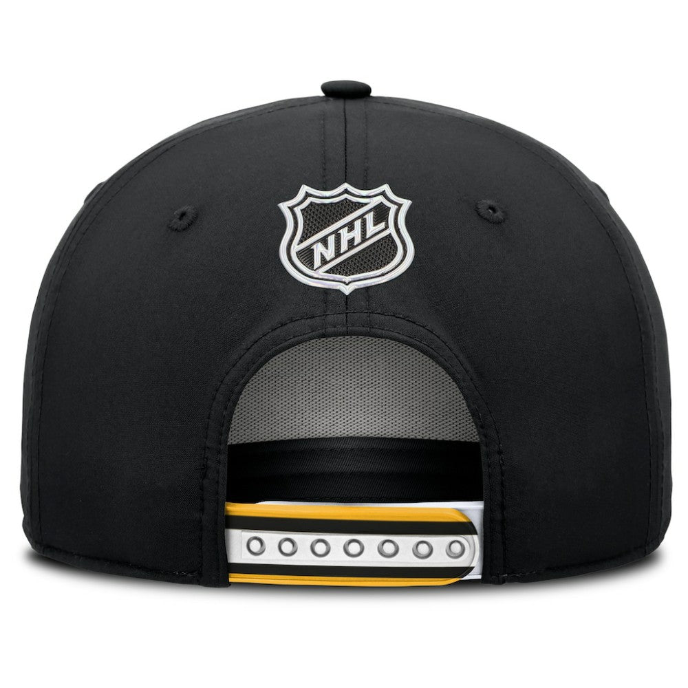 Boston Bruins Fanatics 2025 NHL Draft Authentic Pro On-Stage Podium A-Frame Adjustable Hat Discount