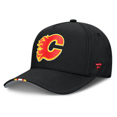 Calgary Flames Fanatics 2025 NHL Draft Authentic Pro On-Stage Podium A-Frame Adjustable Hat On Sale