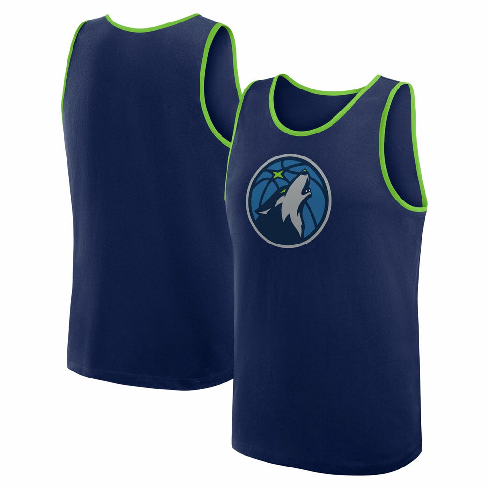Minnesota Timberwolves Logo Athletic Unmatched Success Tank Top Discount