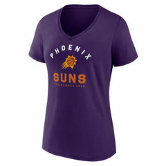 Phoenix Suns Logo Athletic Women's Unrivaled V-Neck T-Shirt Discount