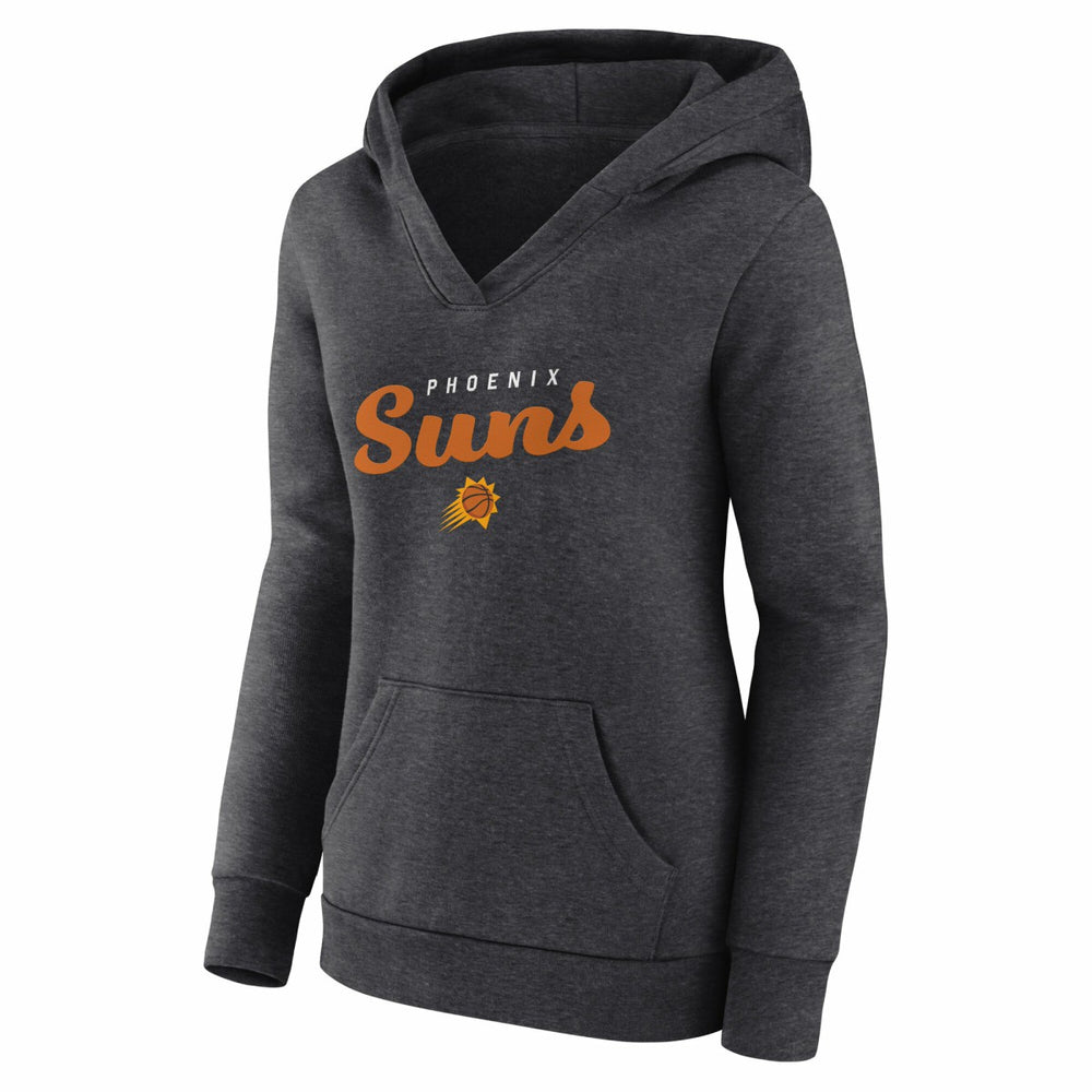 Phoenix Suns Logo Athletic Women's Triumphant V-Neck Pullover Hoodie On Sale