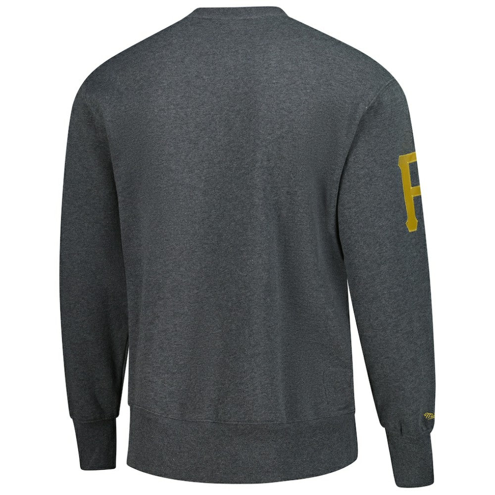 Roberto Clemente Pittsburgh Pirates Mitchell & Ness Legends Collection Vintage Logo Name & Number Fleece Pullover Sweatshirt | MLB Outlet