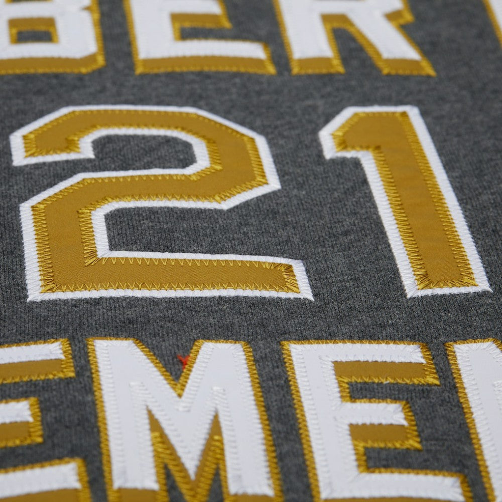 Roberto Clemente Pittsburgh Pirates Mitchell & Ness Legends Collection Vintage Logo Name & Number Fleece Pullover Sweatshirt | MLB Outlet