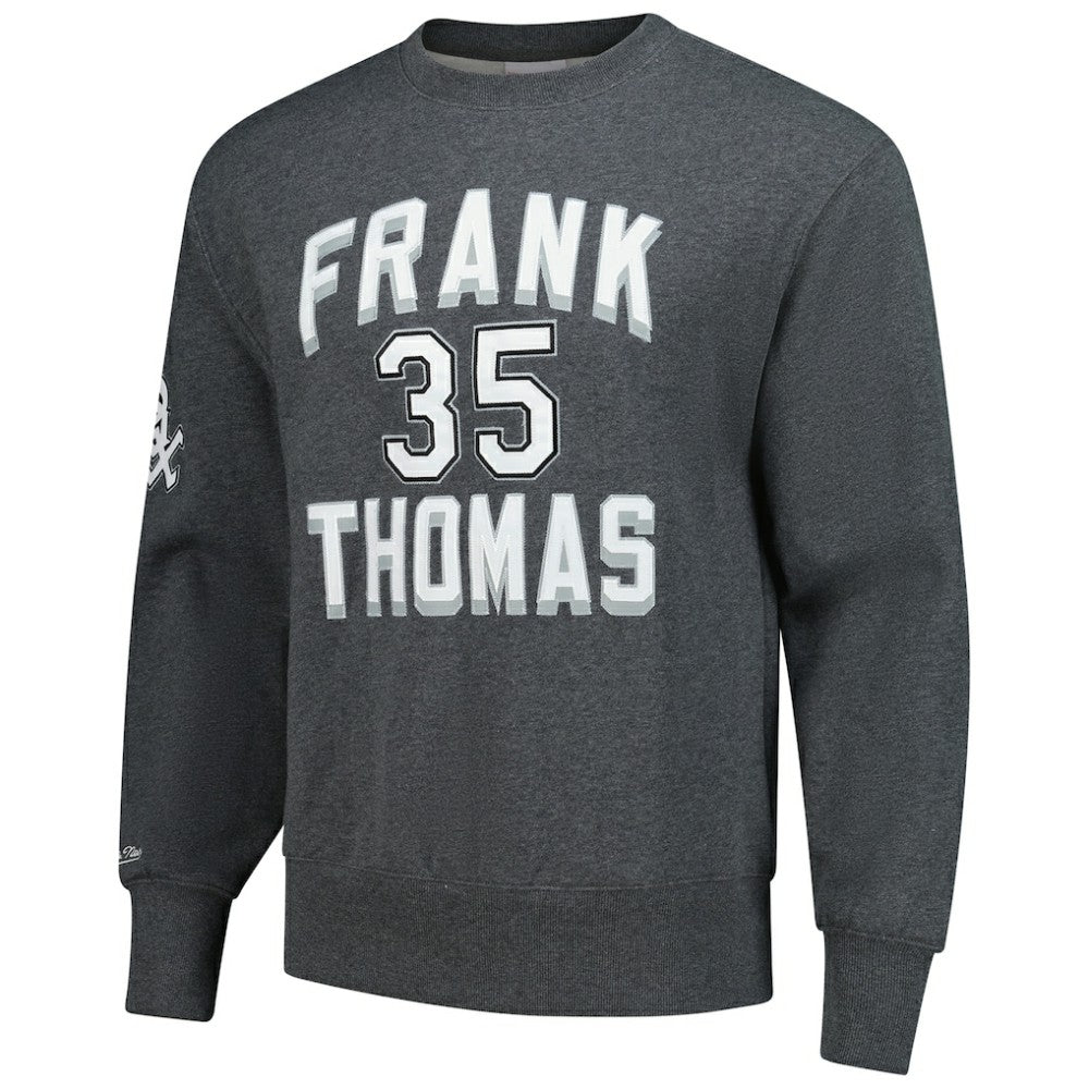 Frank Thomas Chicago White Sox Mitchell & Ness Legends Collection Vintage Logo Name & Number Fleece Pullover Sweatshirt | MLB Shop
