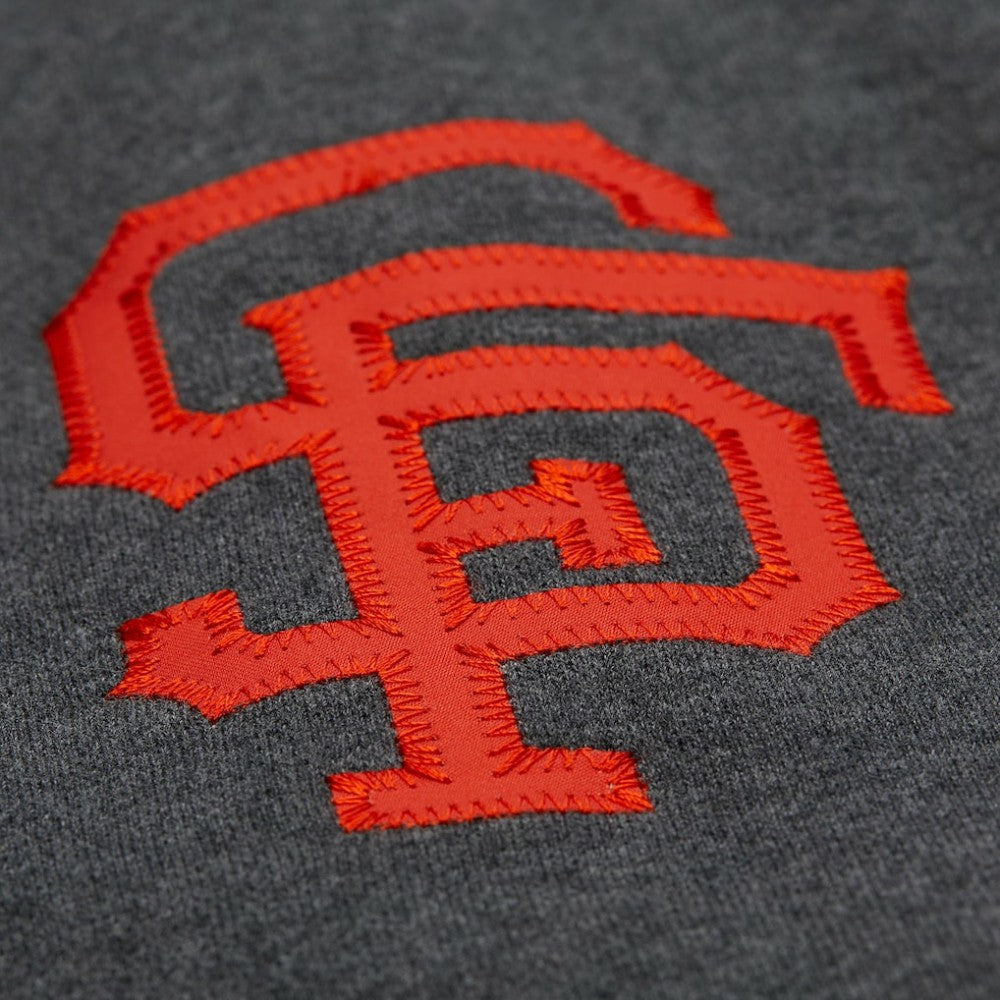 Willie Mays San Francisco Giants Mitchell & Ness Legends Collection Vintage Logo Name & Number Fleece Pullover Sweatshirt | MLB Sale
