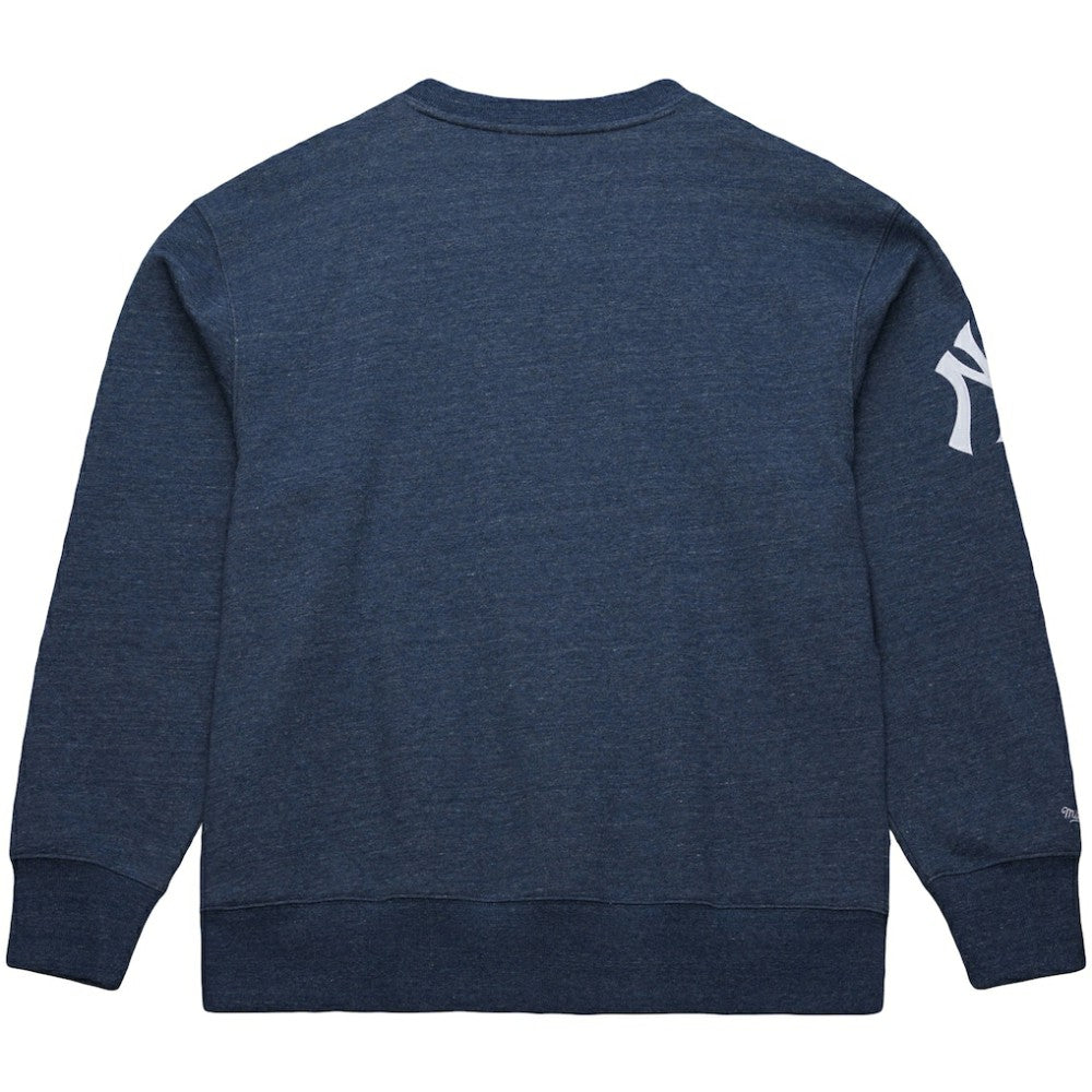 Derek Jeter New York Yankees Mitchell & Ness Legends Collection Vintage Logo Fleece Name & Number Pullover Sweatshirt | MLB Near me