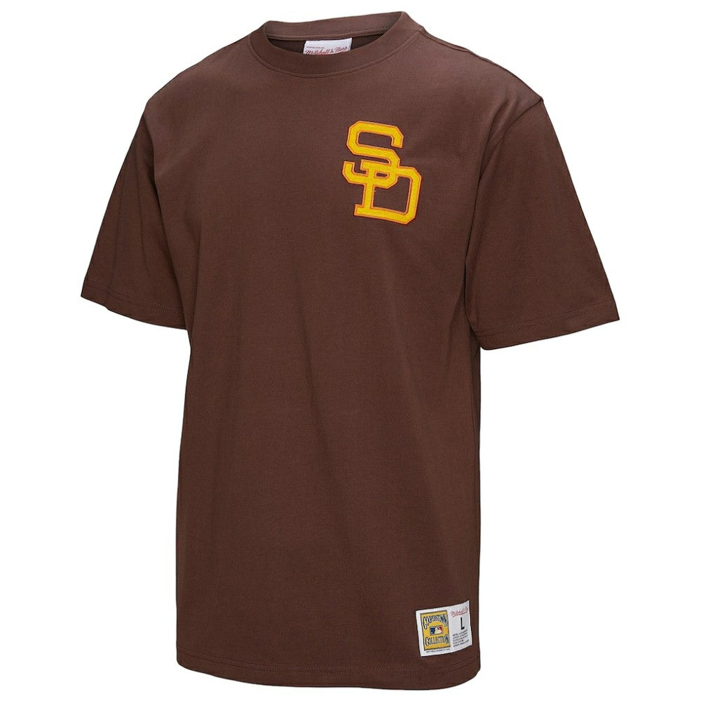 Tony Gwynn San Diego Padres Mitchell & Ness Legends Collection Vintage Logo T-Shirt | MLB New
