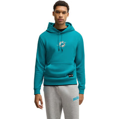 Miami Dolphins  Hugo Boss Unisex Woodson Tri-Blend Hoodie