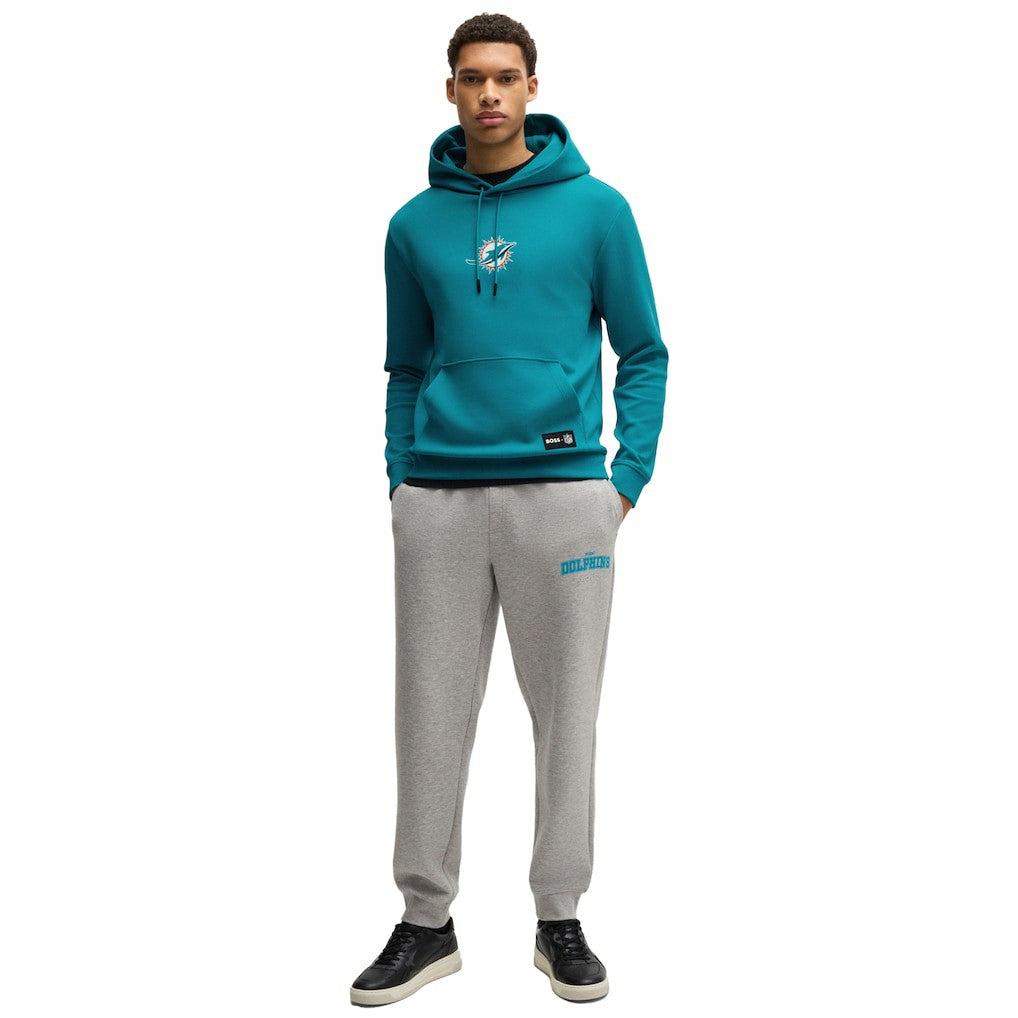 Miami Dolphins  Hugo Boss Unisex Woodson Tri-Blend Hoodie