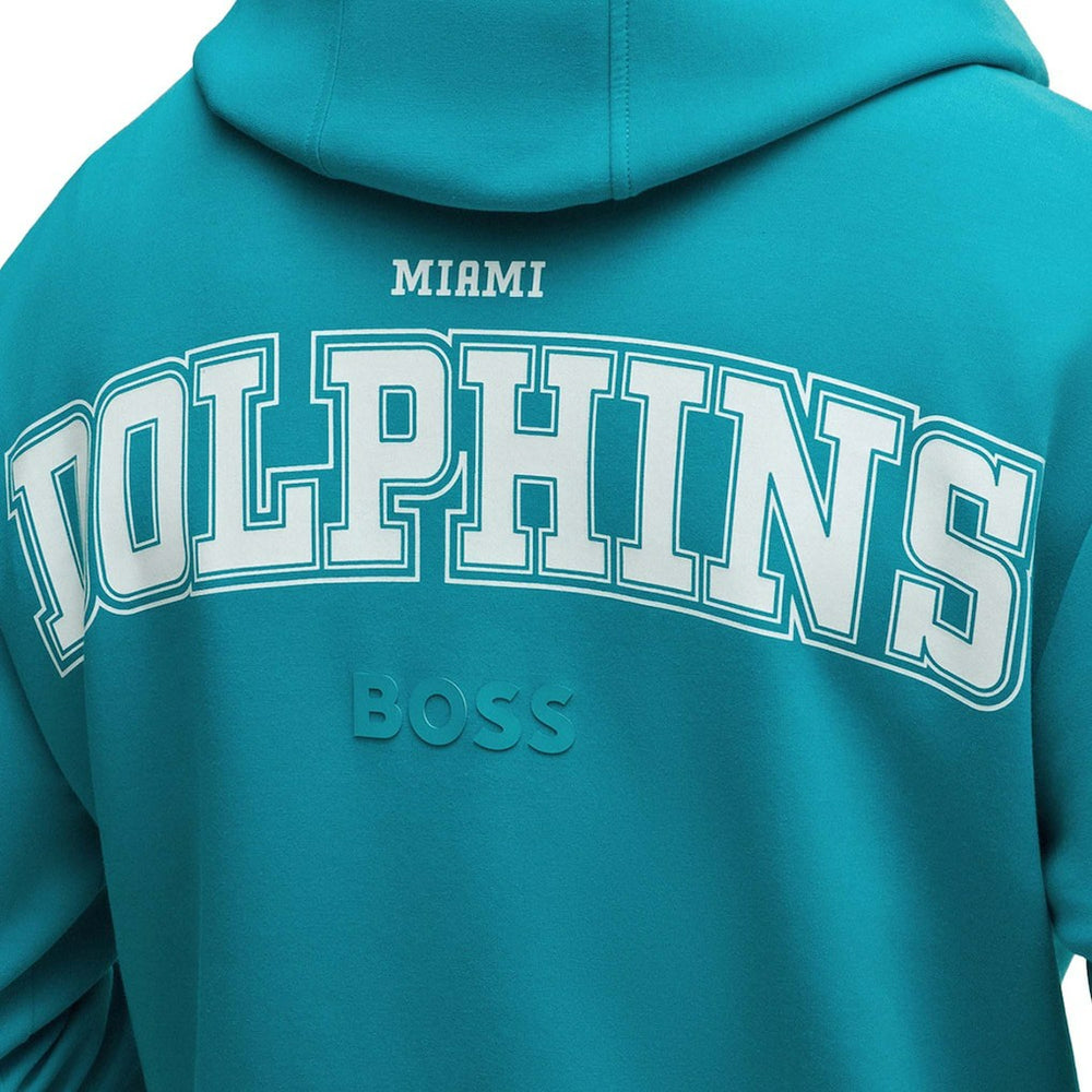 Miami Dolphins  Hugo Boss Unisex Woodson Tri-Blend Hoodie