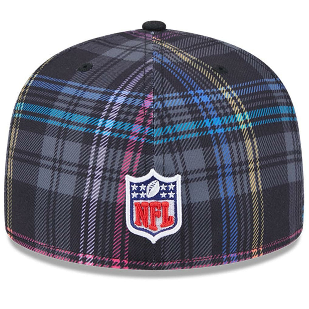 Cleveland Browns New Era 2024 NFL Crucial Catch Plaid 59FIFTY Fitted Hat