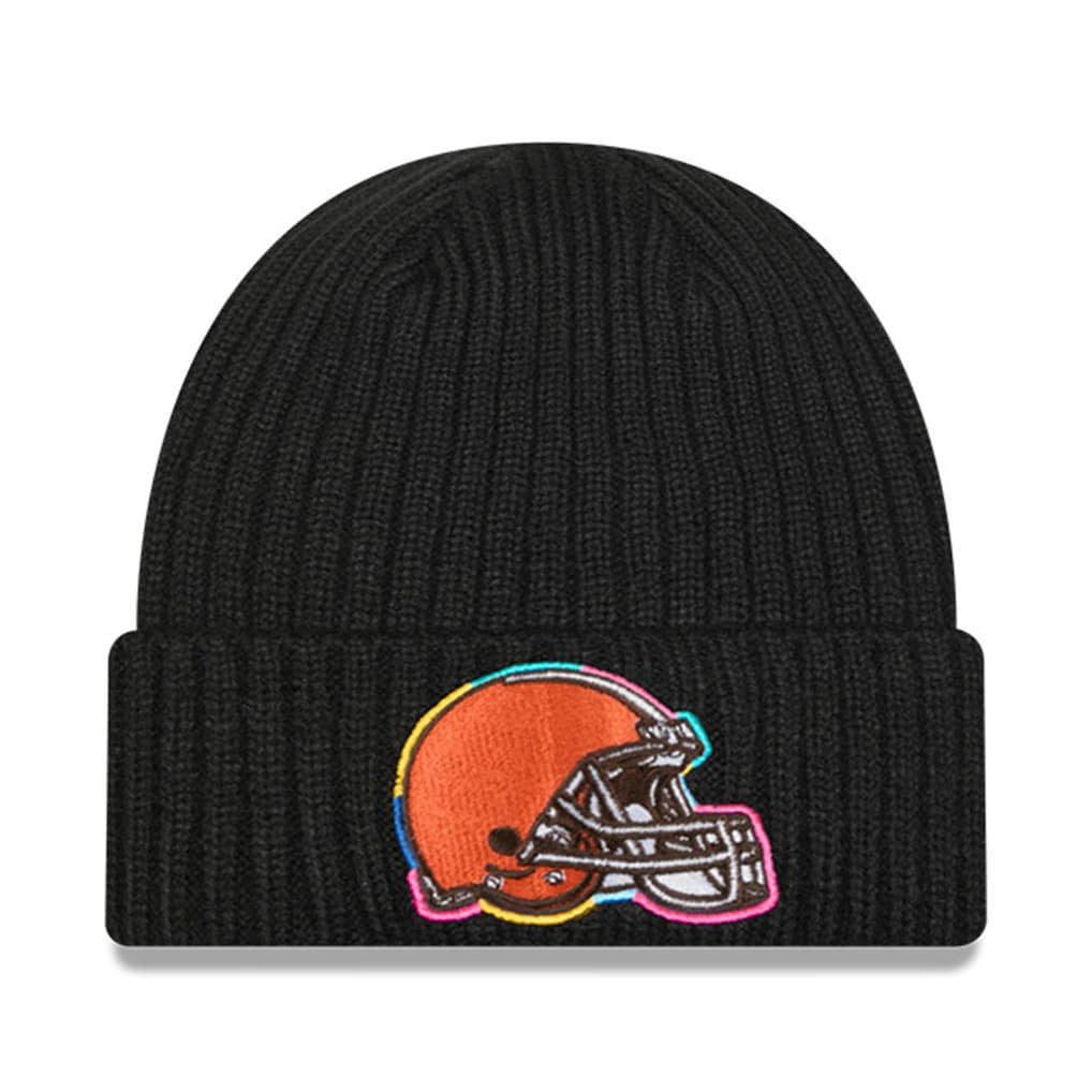 Cleveland Browns New Era 2024 NFL Crucial Catch Cuffed Knit Hat