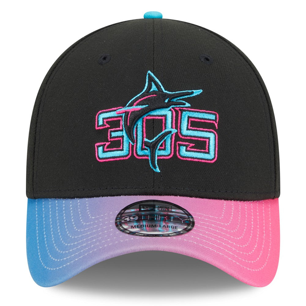 Miami Marlins New Era 2025 City Connect 39THIRTY Flex Hat | MLB On Sale