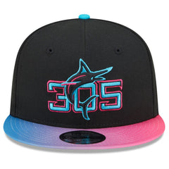 Miami Marlins New Era 2025 City Connect 9FIFTY Snapback Hat | MLB Discount