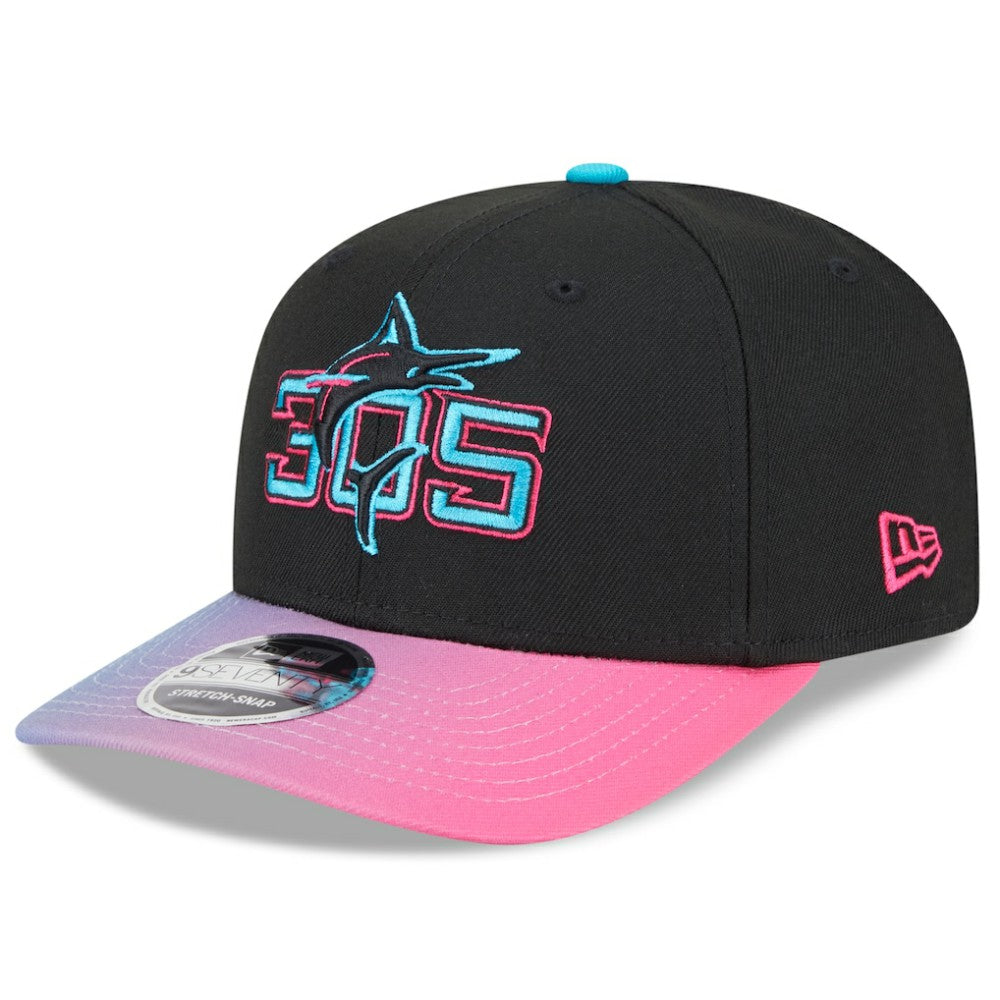 Miami Marlins New Era 2025 City Connect 9SEVENTY Adjustable Hat | MLB Discount