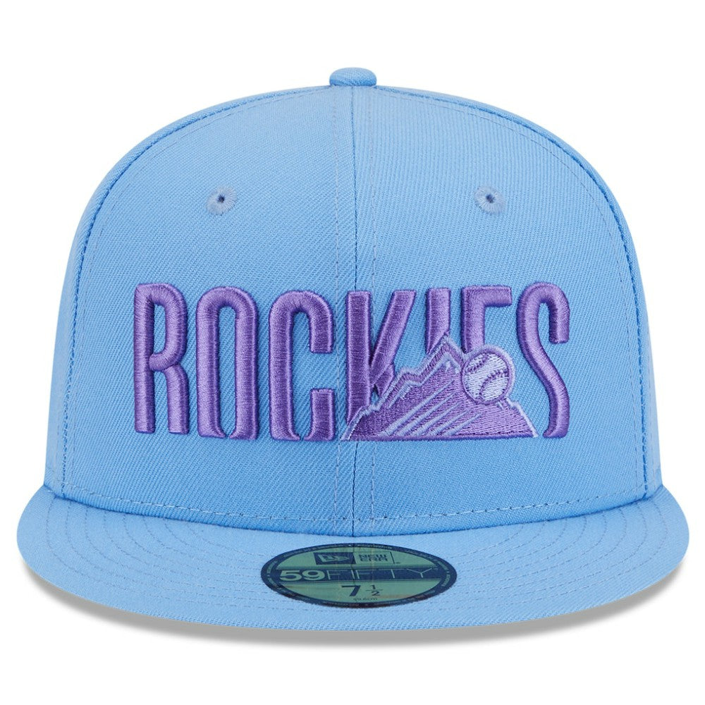 Colorado Rockies New Era 2025 City Connect Fan Pack 59FIFTY Fitted Hat | MLB Discount