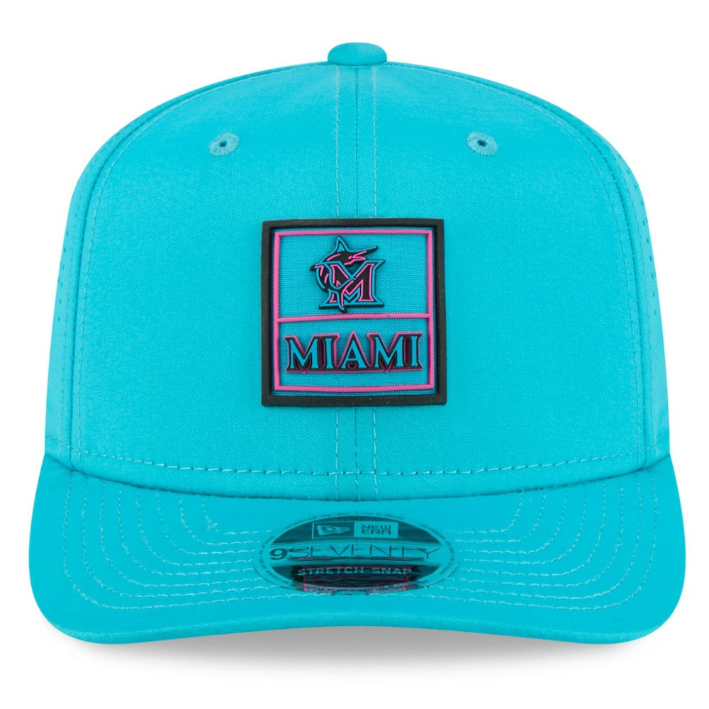 Miami Marlins New Era 2025 City Connect 9SEVENTY Adjustable Hat | MLB Online