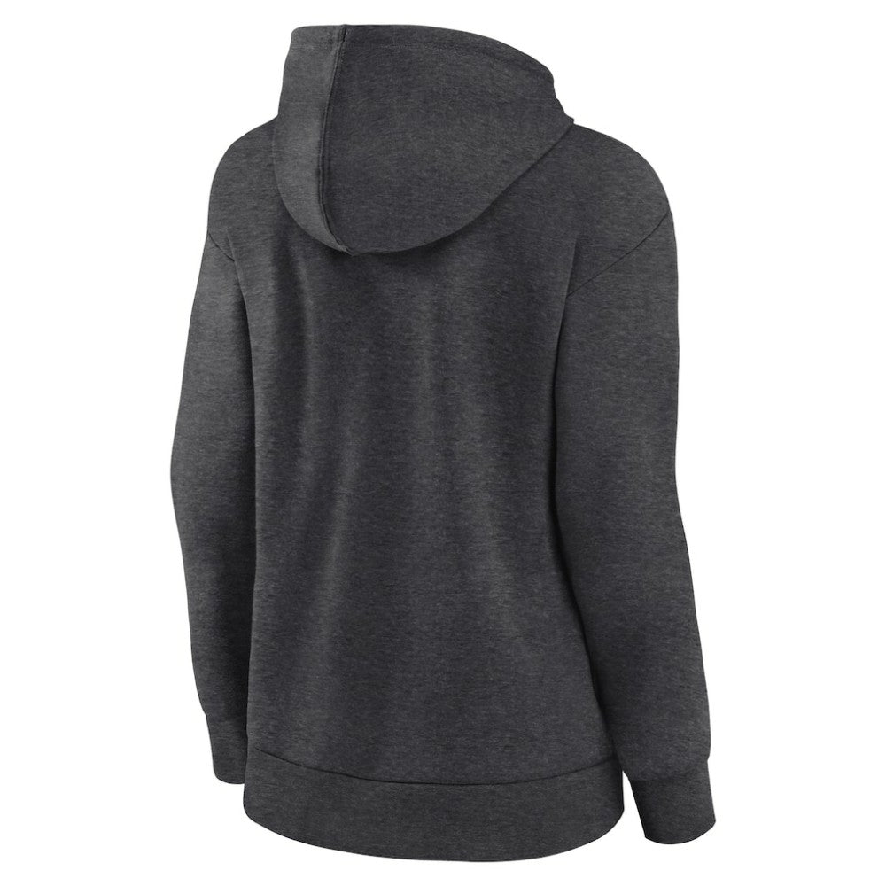 San Francisco Giants Logo Athletic Women's Logo Triumphant V-Neck Pullover Hoodie | MLB Outlet