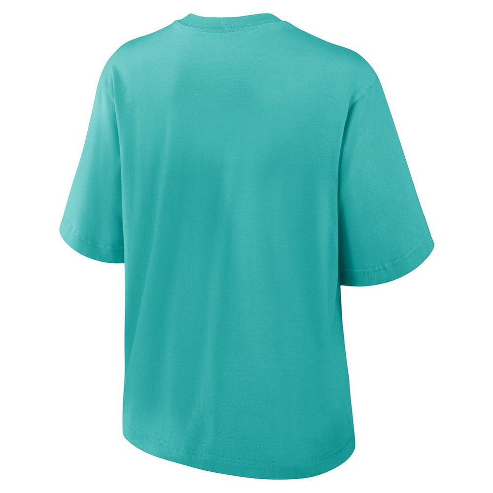 Miami Dolphins Nike Women's Glory Arch Boxy T-Shirt