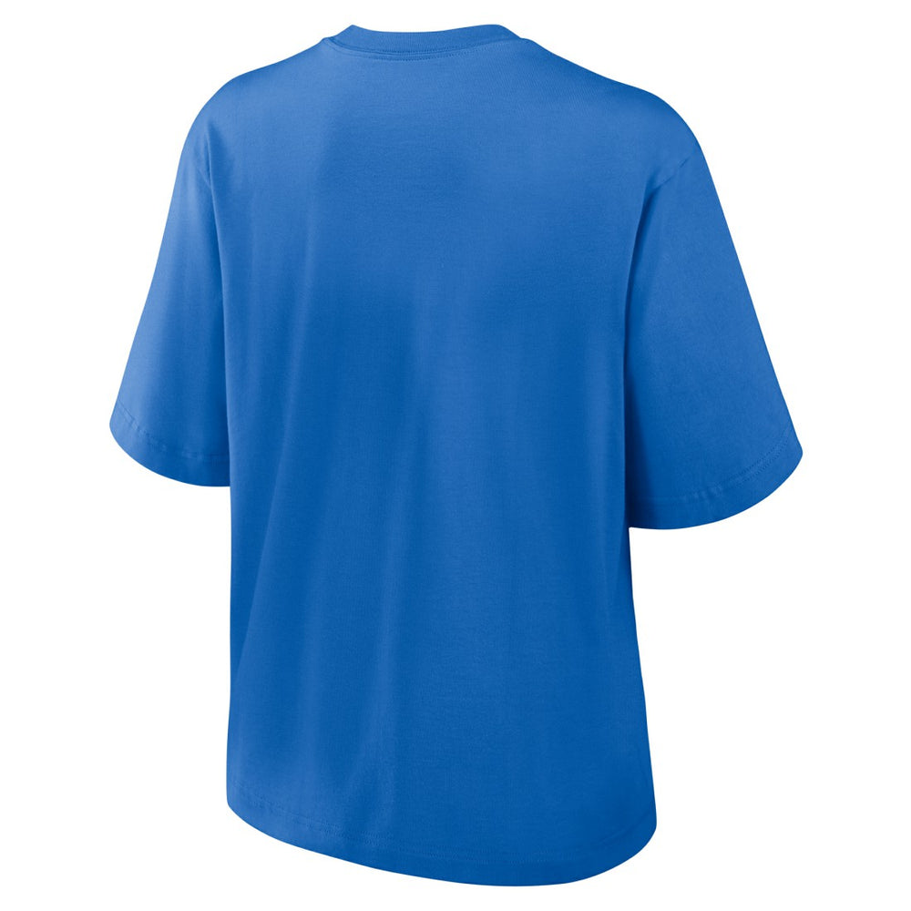 New York Giants Nike Women's Glory Arch Boxy T-Shirt