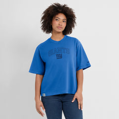 New York Giants Nike Women's Glory Arch Boxy T-Shirt