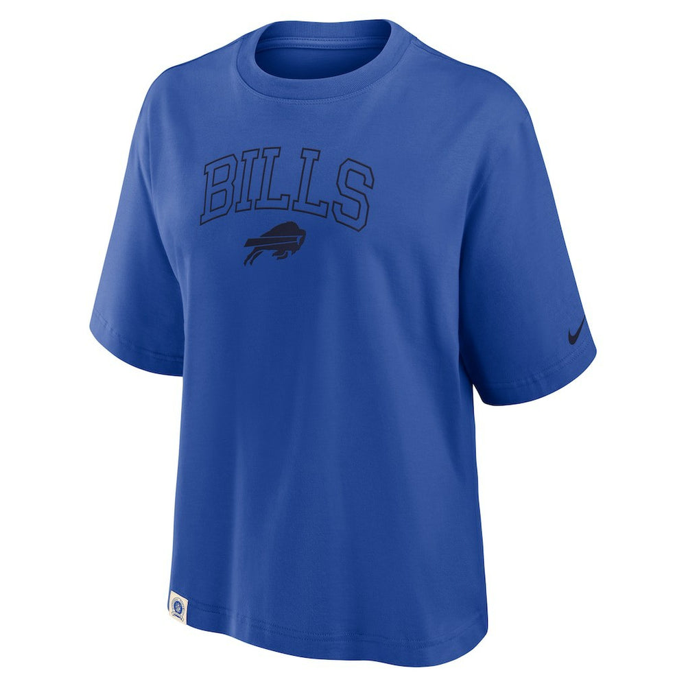 Buffalo Bills Nike Women's Glory Arch Boxy T-Shirt