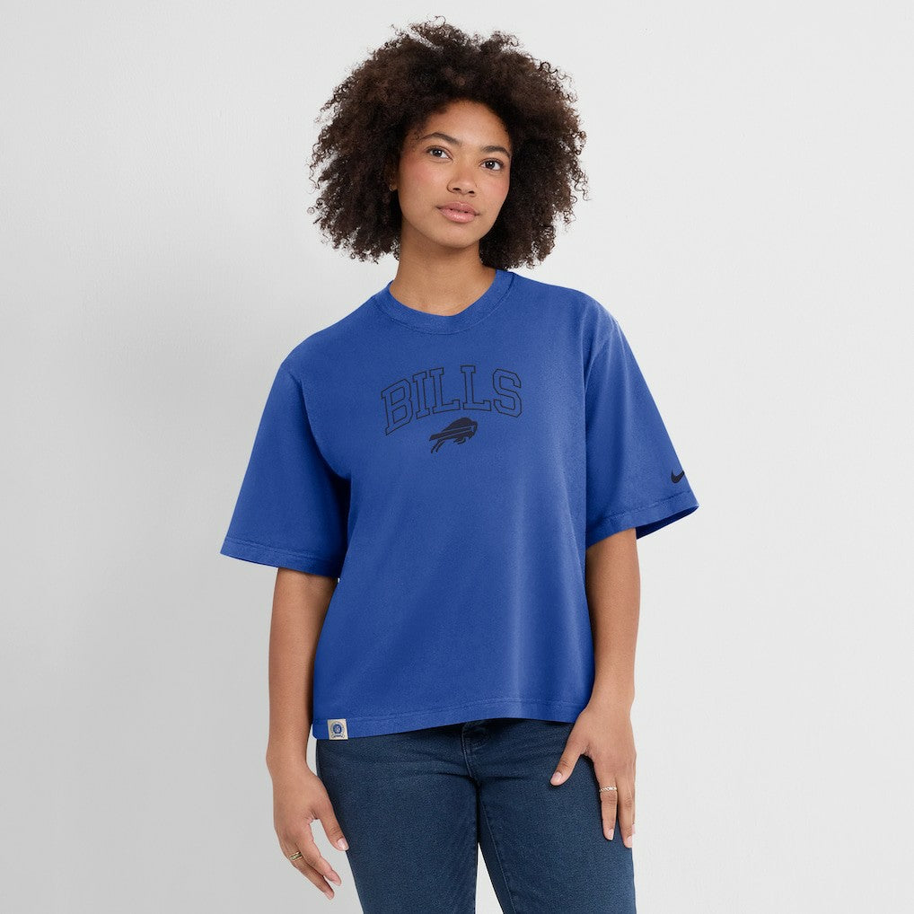 Buffalo Bills Nike Women's Glory Arch Boxy T-Shirt