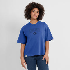 Los Angeles Rams Nike Women's Glory Arch Boxy T-Shirt