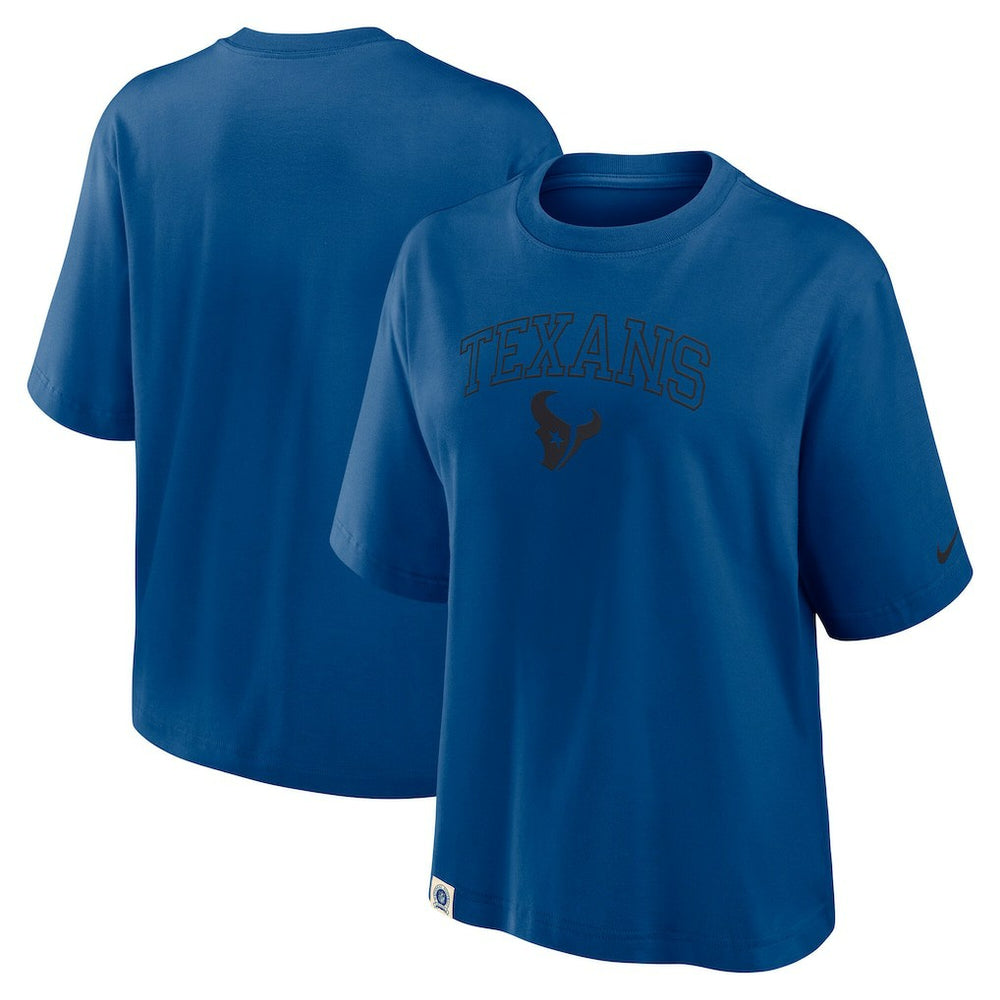 Houston Texans Nike Women's Glory Arch Boxy T-Shirt