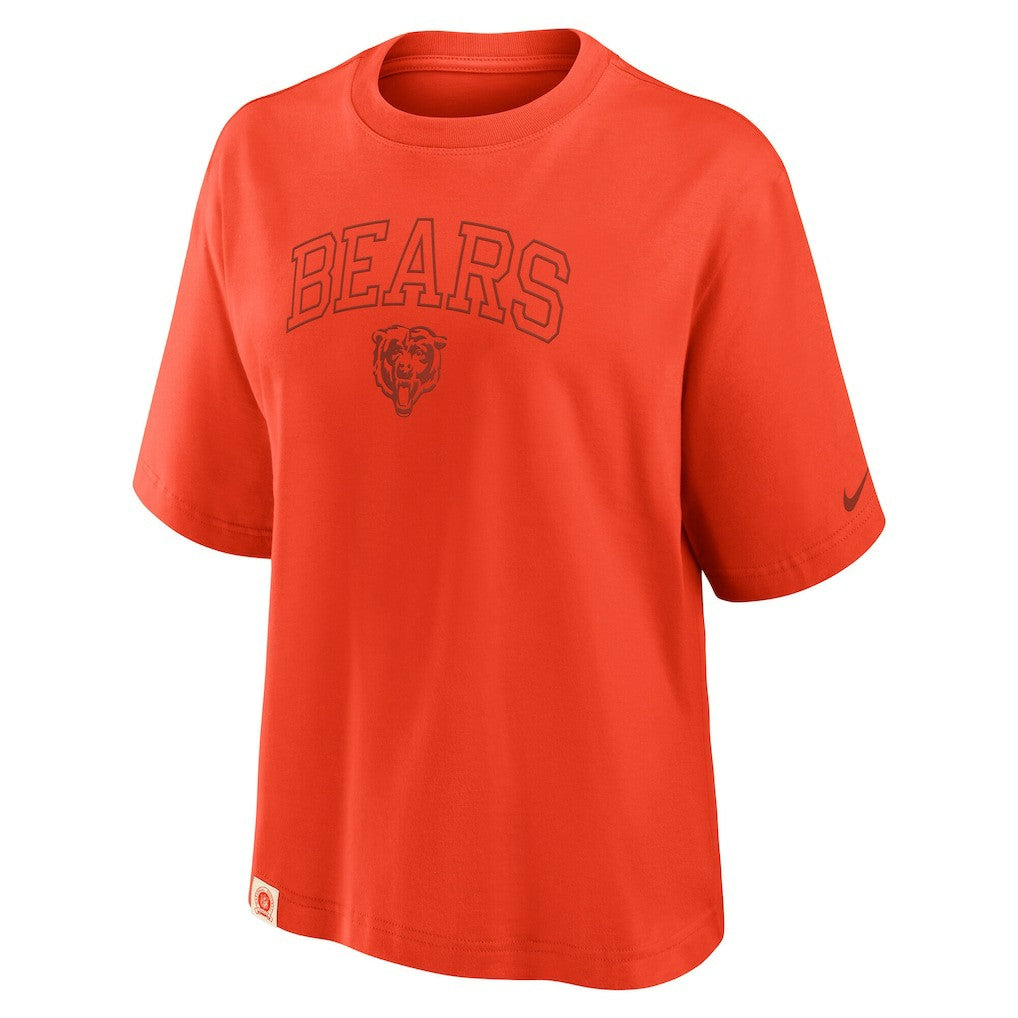 Chicago Bears Nike Women's Glory Arch Boxy T-Shirt