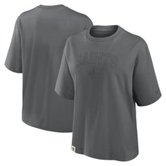 New Orleans Saints Nike Women's Glory Arch Boxy T-Shirt