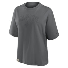 New Orleans Saints Nike Women's Glory Arch Boxy T-Shirt