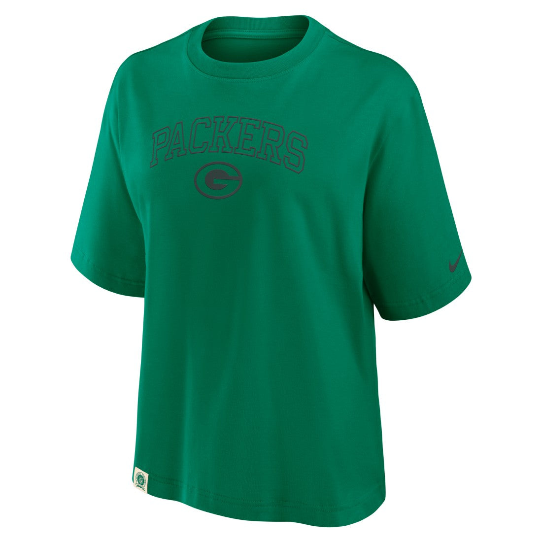 Green Bay Packers Nike Women's Glory Arch Boxy T-Shirt