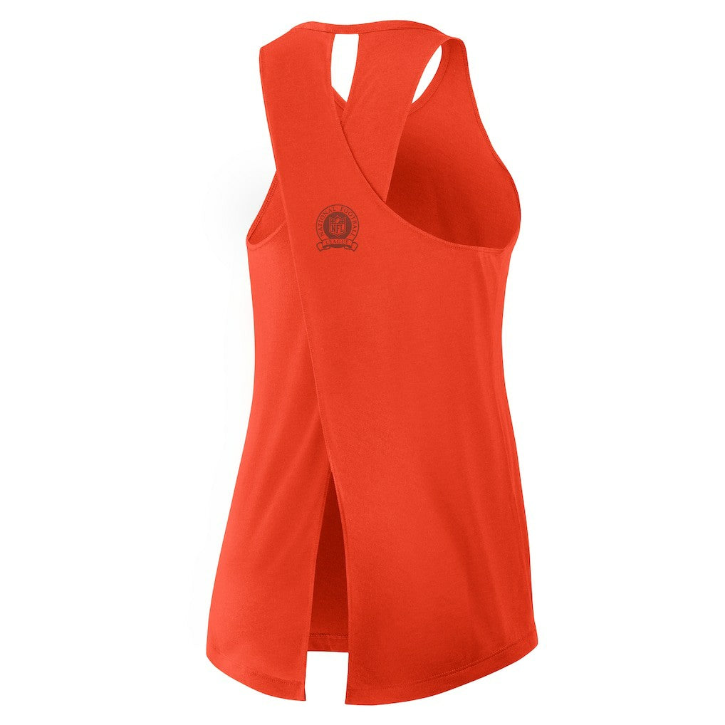 Cincinnati Bengals Nike Women's Glory Open-Back Crisscross Dri-FIT Tank Top