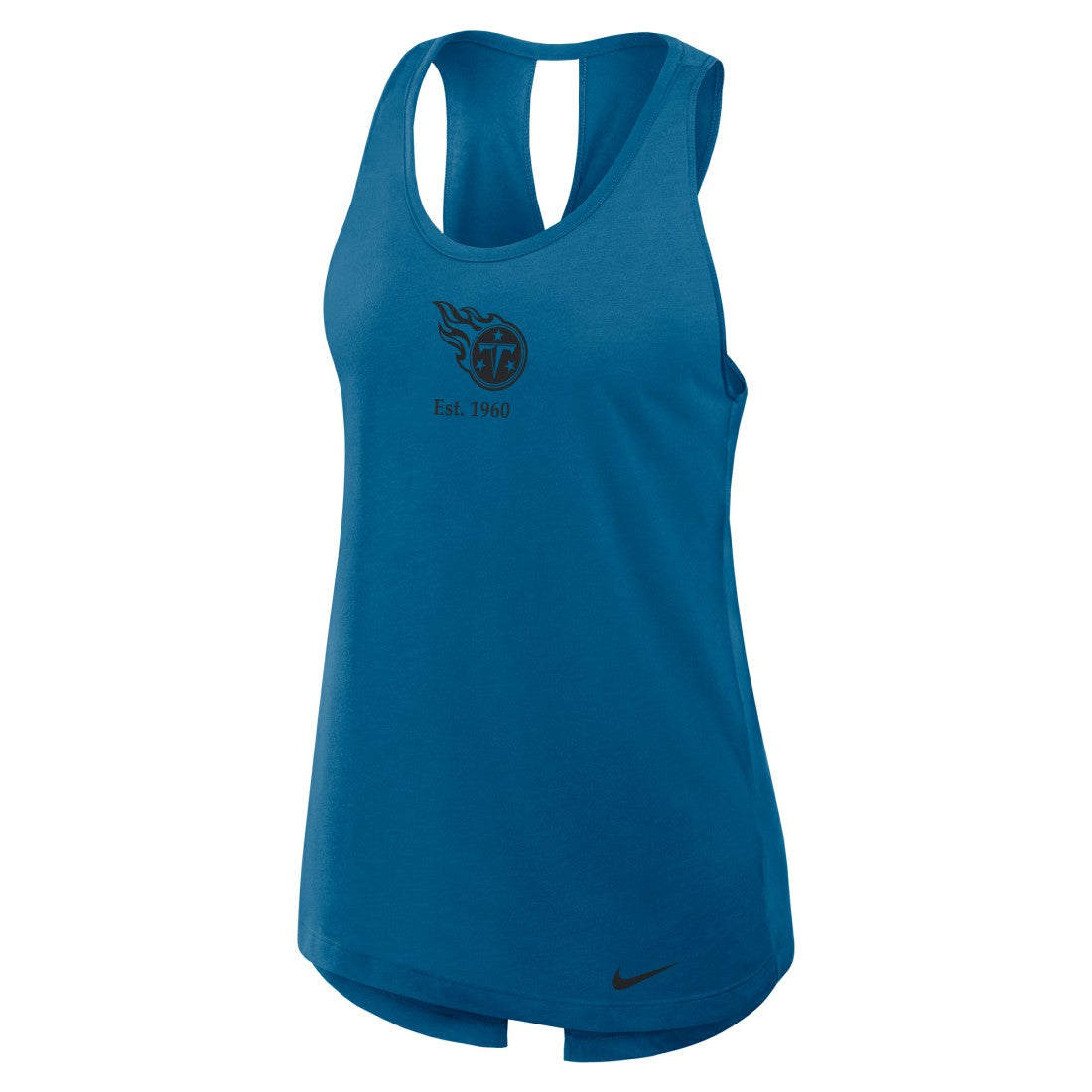 Tennessee Titans Nike Women's Glory Open-Back Crisscross Dri-FIT Tank Top