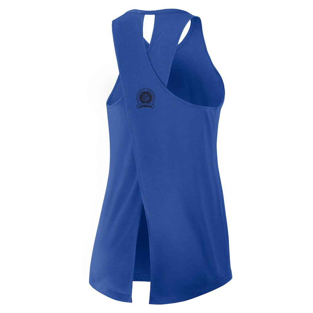 Buffalo Bills Nike Women's Glory Open-Back Crisscross Dri-FIT Tank Top