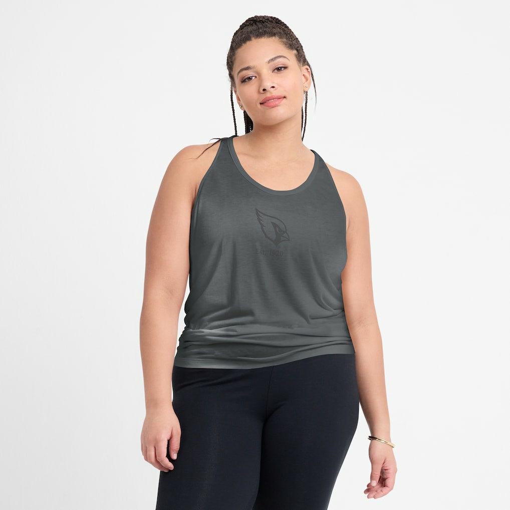Arizona Cardinals Nike Women's Glory Open-Back Crisscross Dri-FIT Tank Top