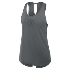 Pittsburgh Steelers Nike Women's Glory Open-Back Crisscross Dri-FIT Tank Top