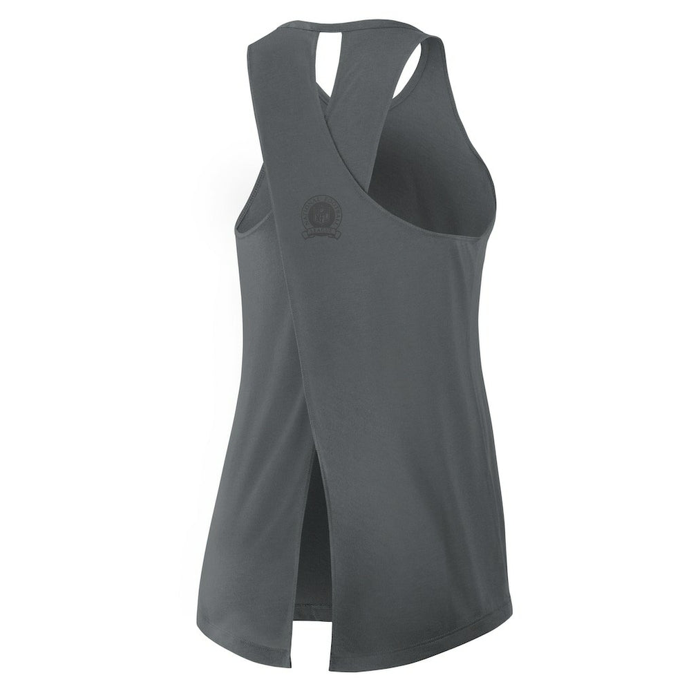 Pittsburgh Steelers Nike Women's Glory Open-Back Crisscross Dri-FIT Tank Top