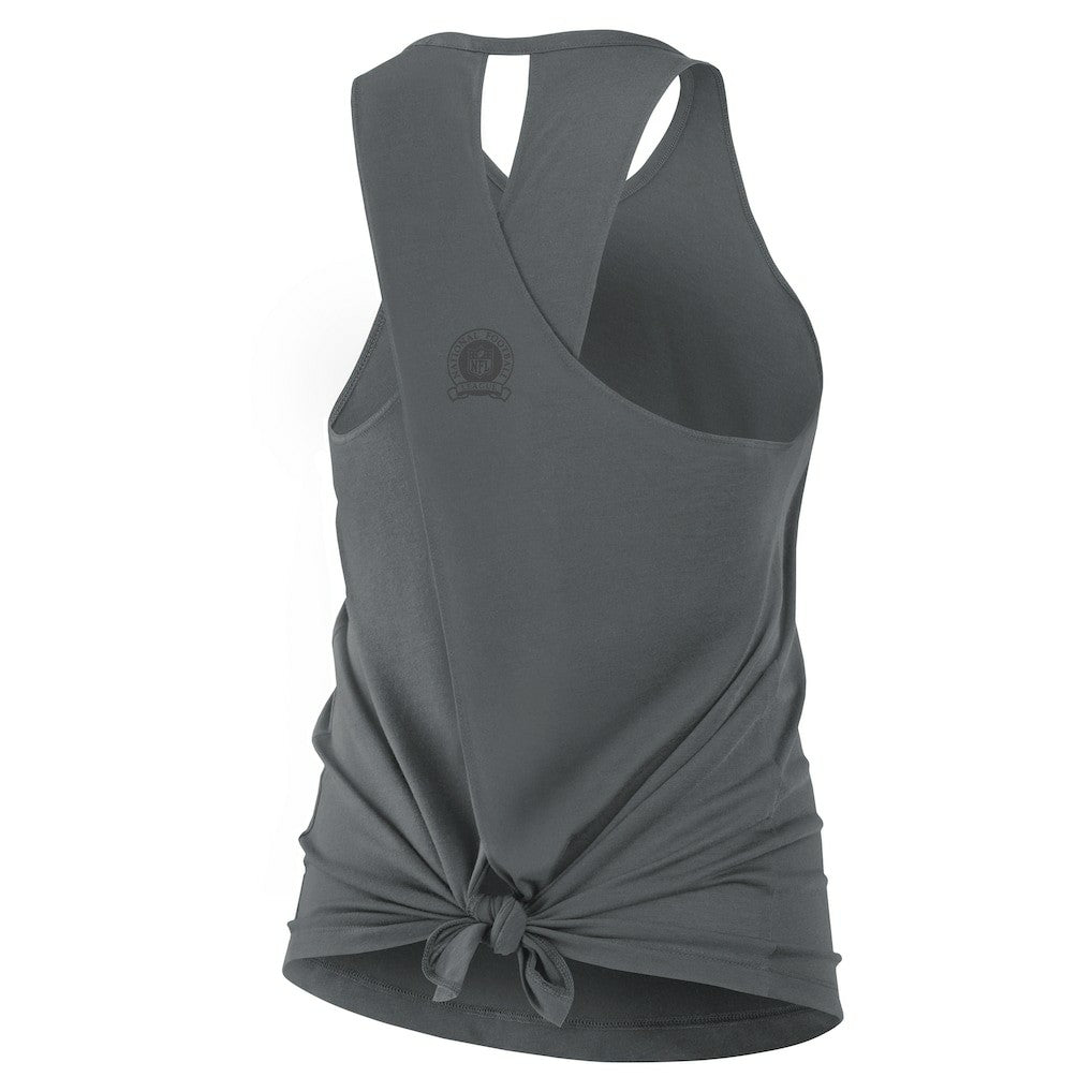 Pittsburgh Steelers Nike Women's Glory Open-Back Crisscross Dri-FIT Tank Top