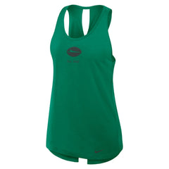 New York Jets Nike Women's Glory Open-Back Crisscross Dri-FIT Tank Top