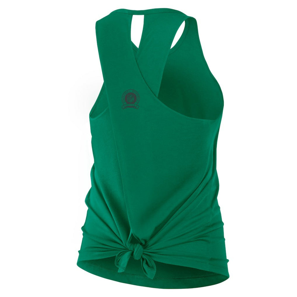 New York Jets Nike Women's Glory Open-Back Crisscross Dri-FIT Tank Top