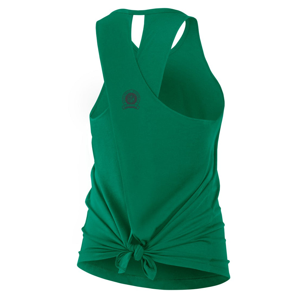 Green Bay Packers Nike Women's Glory Open-Back Crisscross Dri-FIT Tank Top