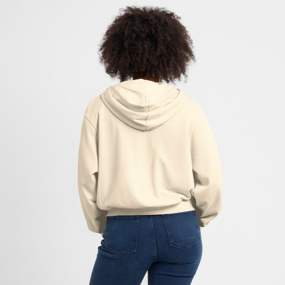 Green Bay Packers Nike Women's Glory Cropped Full-Zip Hoodie