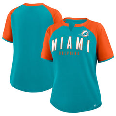 Miami Dolphins Fanatics Women's Height Advantage T-Shirt