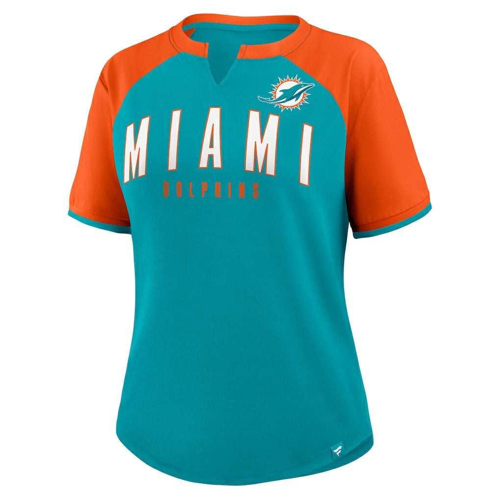 Miami Dolphins Fanatics Women's Height Advantage T-Shirt